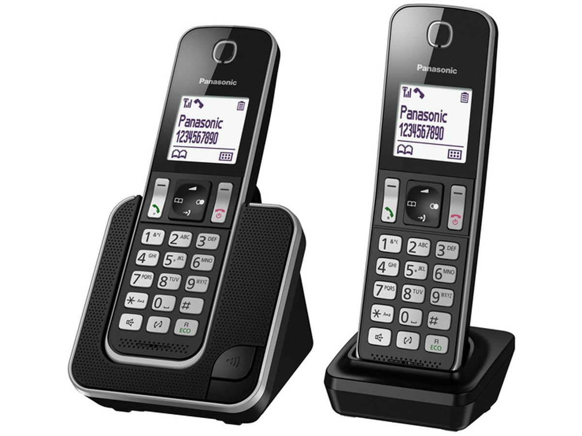 Điện thoại Analog Panasonic KX-TGD312CX hiện số, kéo dài 2 tay