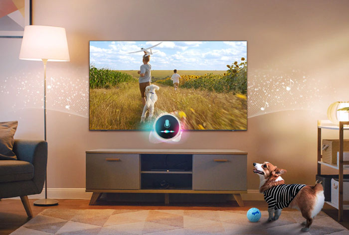 Tivi Samsung 55 inch QA55S90FAKXXV có chế độ Pet Care