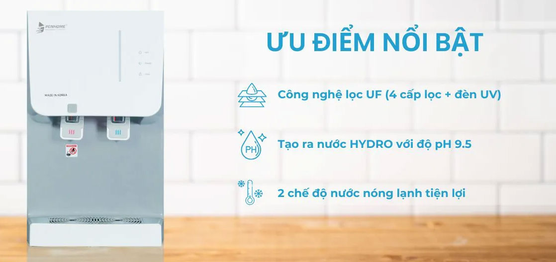 Máy lọc nước nóng lạnh PenHome PHK-L20S(UF)
