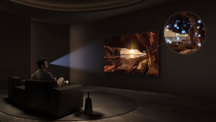 Tivi TCL QD-MiniLED 55 inch 55C6KS sử dụng nhiều công nghệ hình ảnh hiện đại