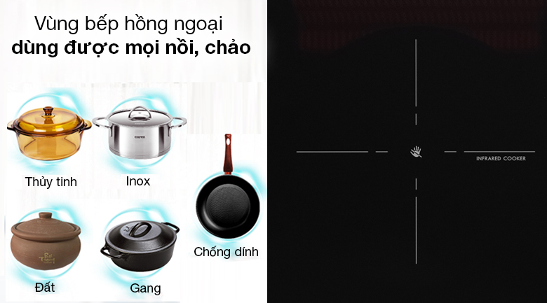 Bếp hỗn hợp Junger 