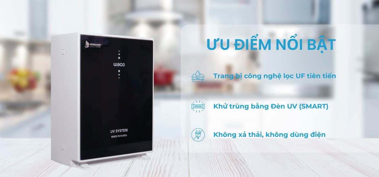 Máy lọc nước PenHome PHK-LP-UV9(UF)