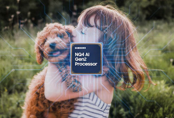 Smart tivi Samsung Neo QLED Vision AI 4K 65 inch QA65QN85FAKXXV sử dụng bộ vi xử lý thông minh cùng công nghệ nâng cấp hình ảnh chất lượng