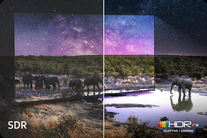 Smart tivi Samsung Neo QLED Vision AI 4K 65 inch QA65QN85FAKXXV sử dụng công nghệ Neo Quantum HDR+