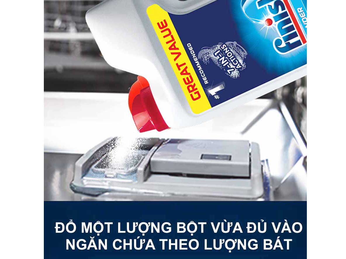 Bột rửa bát Finish  