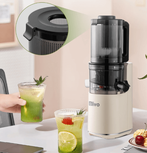 Máy ép chậm Olivo SJ2000 chỉ hoạt động khi đóng nắp chặt