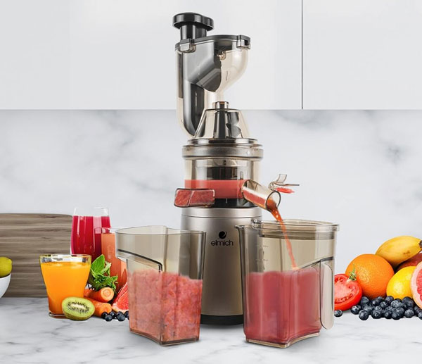 Máy ép trái cây Elmich EDA-0860 sử dụng công nghệ ép chậm tiên tiến