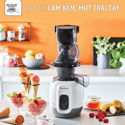Tefal ZC600138 còn được tích hợp nhiều tiện ích, tính năng thông minh, điển hình như chức năng làm kem
