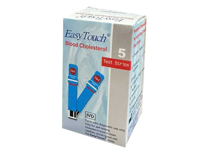 Que thử mỡ máu Rossmax SC101 dùng cho máy ET301 (5 que/lọ)