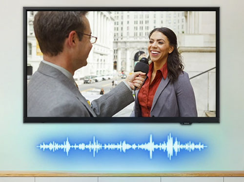 Công nghệ Adaptive Sound trên tivi Samsung HD 32 inch UA32H5000FKXXV