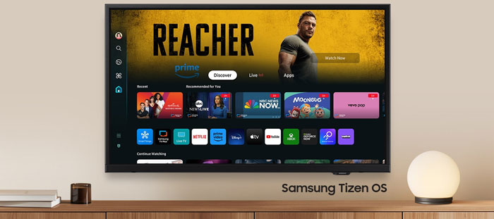 Smart Tivi Samsung HD 32 inch UA32H5000FKXXV sử dụng hệ điều hành Tizen độc quyền
