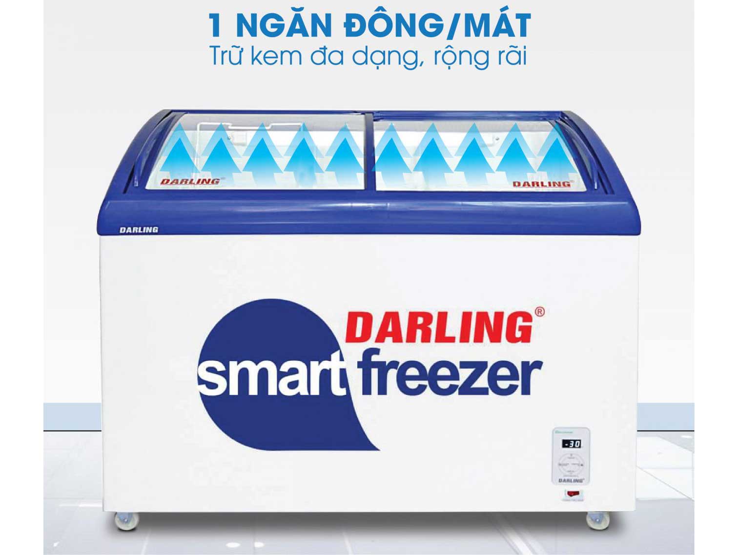 Tủ kem Darling 