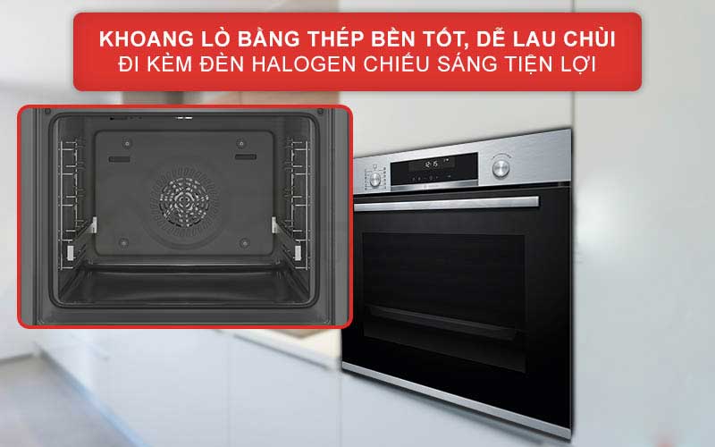 Lò nướng âm tủ Bosch 