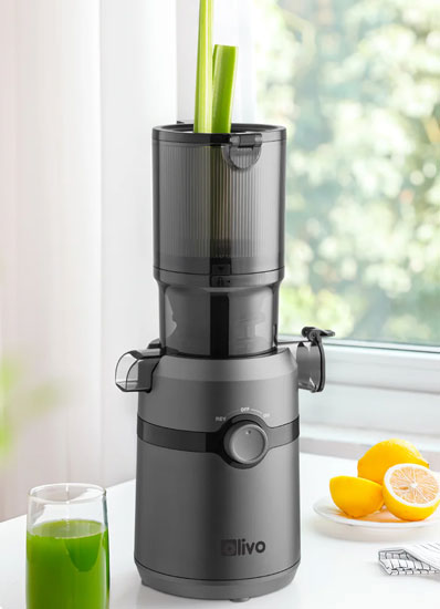 máy ép chậm Olivo SJ240 có kiểu dáng gọn nhỏ, hiện đại