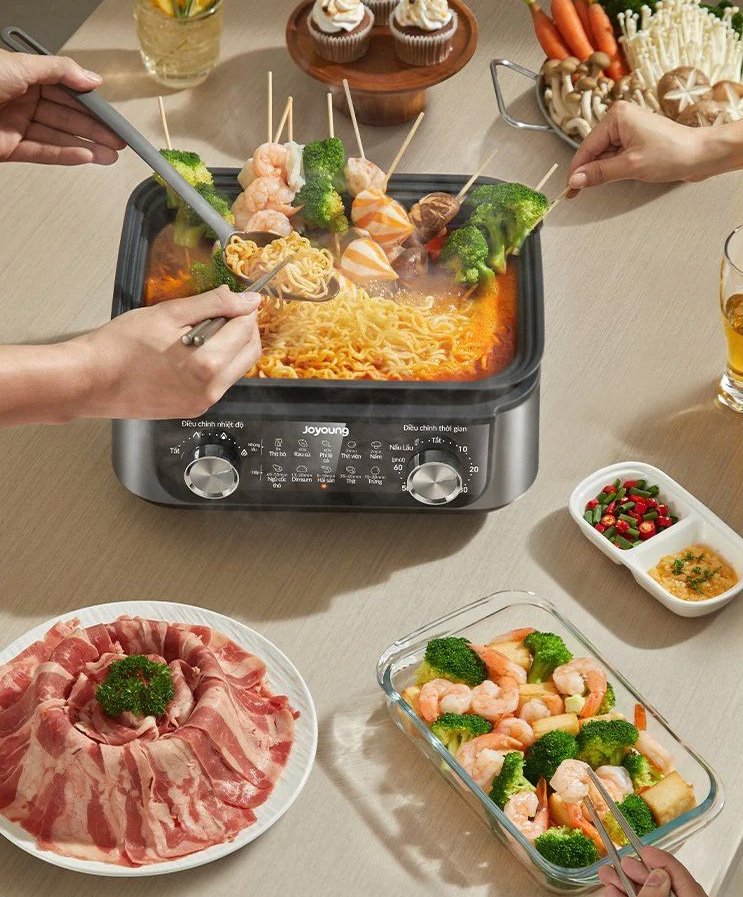Nồi lẩu hấp điện Joyoung JFS-556