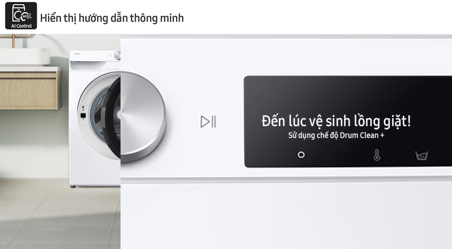Máy giặt Samsung AI EcoBubble WW10DG6U34LBSV