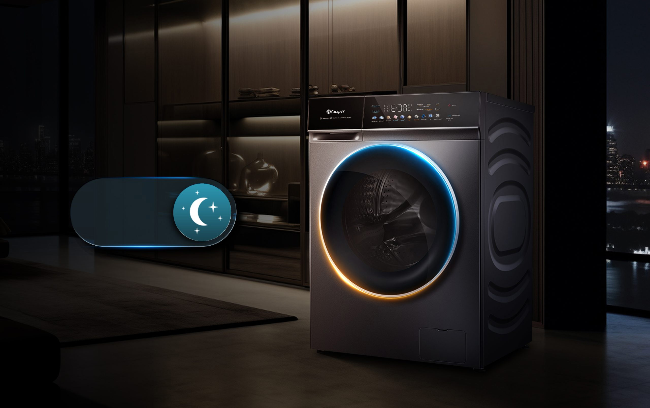 Máy giặt sấy Casper WF-P115VGT11