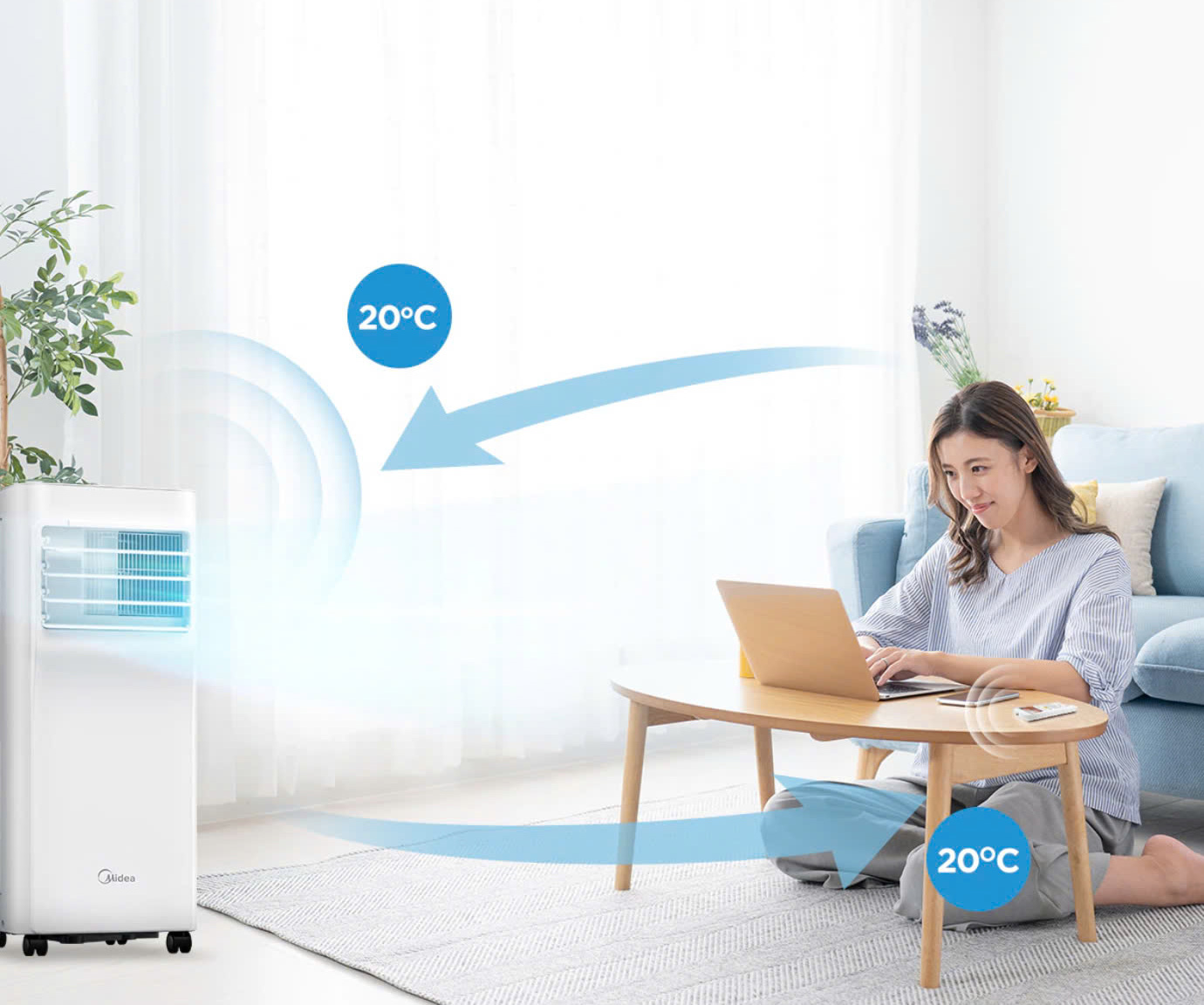 Midea MPPA-09CRN7