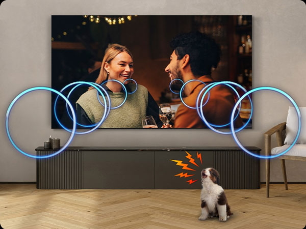 Tivi Samsung 55 inch QA55Q8FAAKXXV còn ứng dụng nhiều công nghệ âm thanh hiện đại