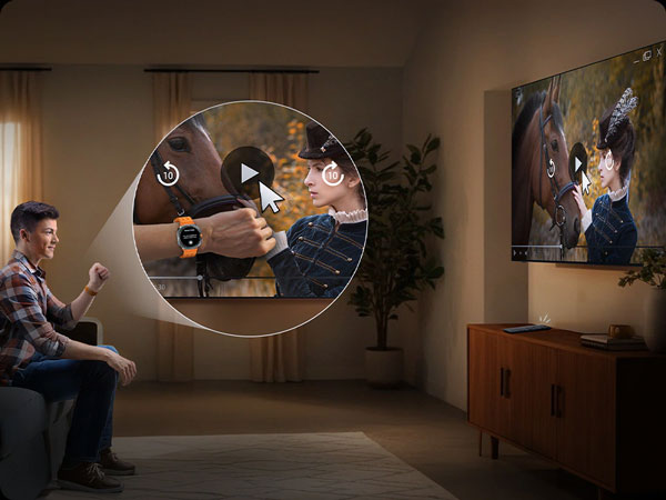 Smart TV QLED 4K Samsung 55 inch QA55Q8FAAKXXV còn được tích hợp nhiều tính năng, tiện ích thông minh