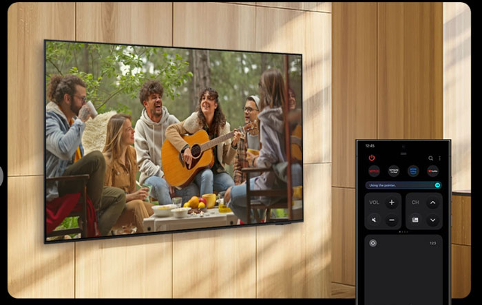 Smart TV QLED 4K Samsung 85 inch QA85Q7FAAKXXV có chế độ Quick Remote