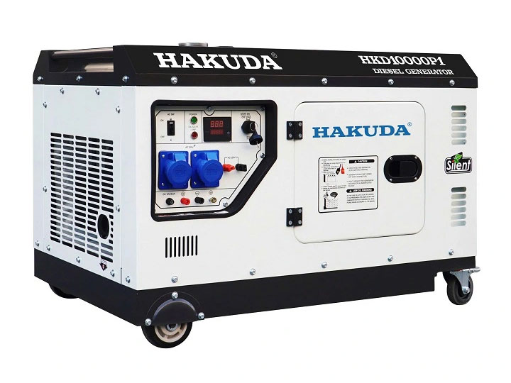 Máy phát điện chạy dầu Hakuda HKD10000P1 (1 pha, 10KW)