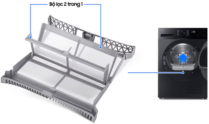 Máy sấy bơm nhiệt Samsung  