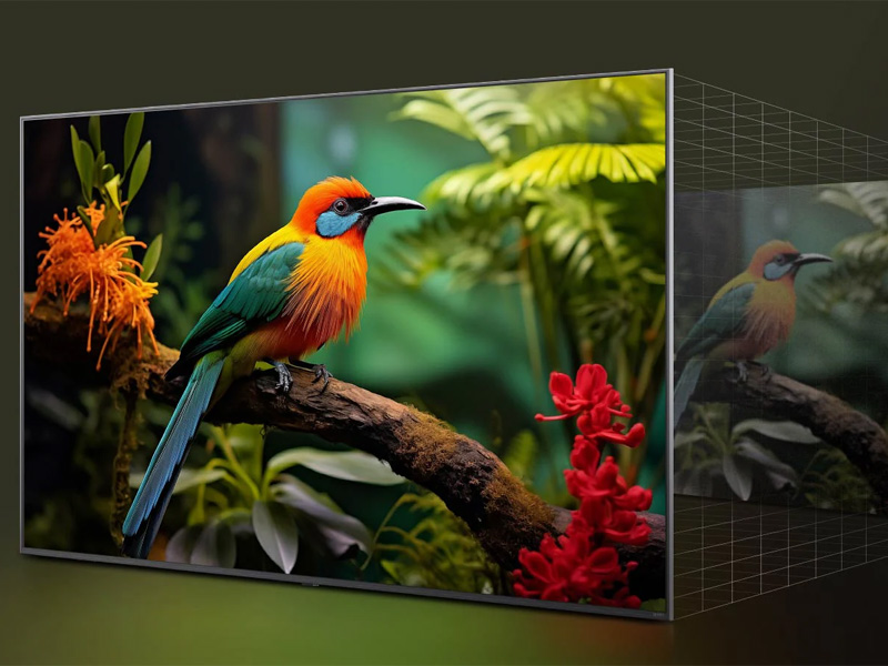 Tivi QNED LG AI 4K 43QNED81ASA công nghệ hình ảnh 4K