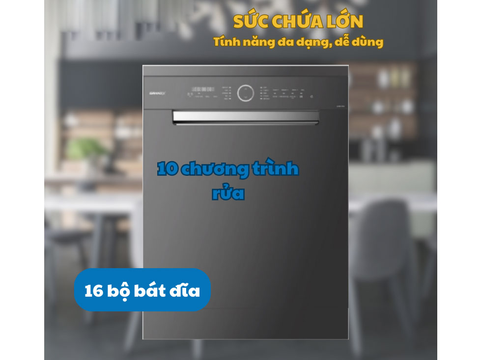 Máy rửa bát GrandX  