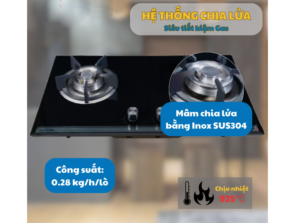 Bếp gas âm  