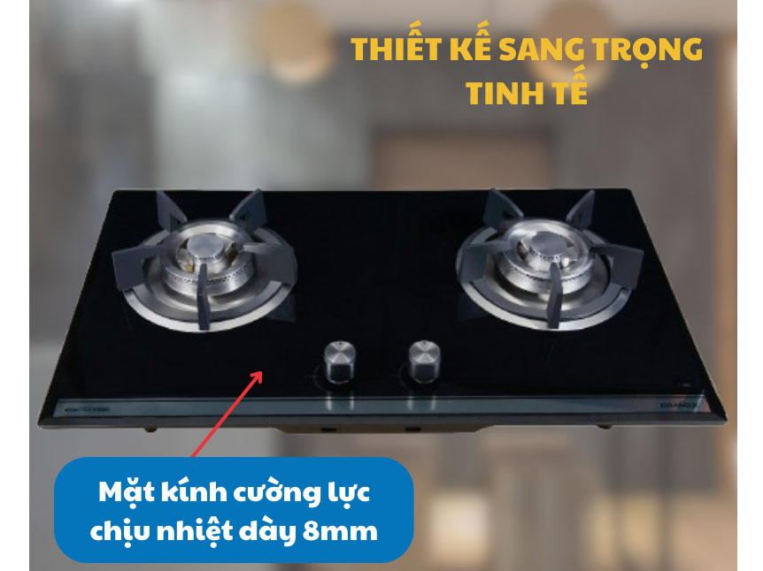 Bếp gas âm GrandX GX GS288