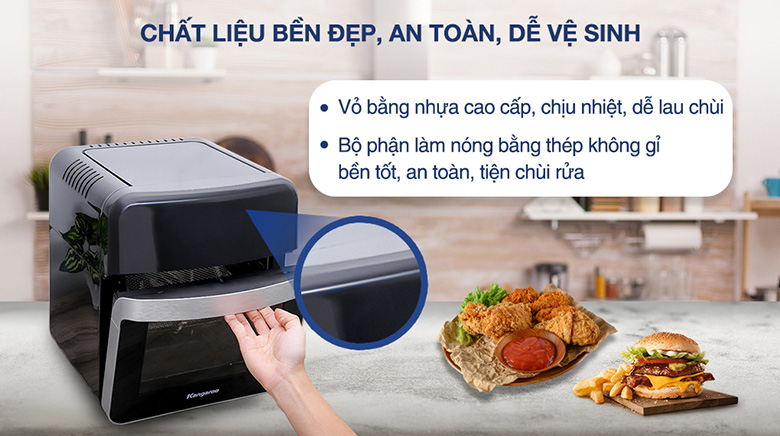Lò chiên không dầu Kangaroo