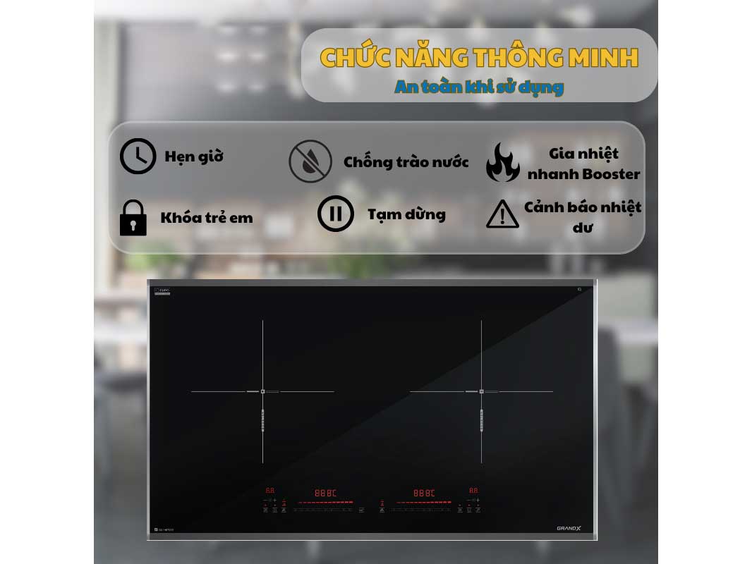 Bếp từ GrandX 
