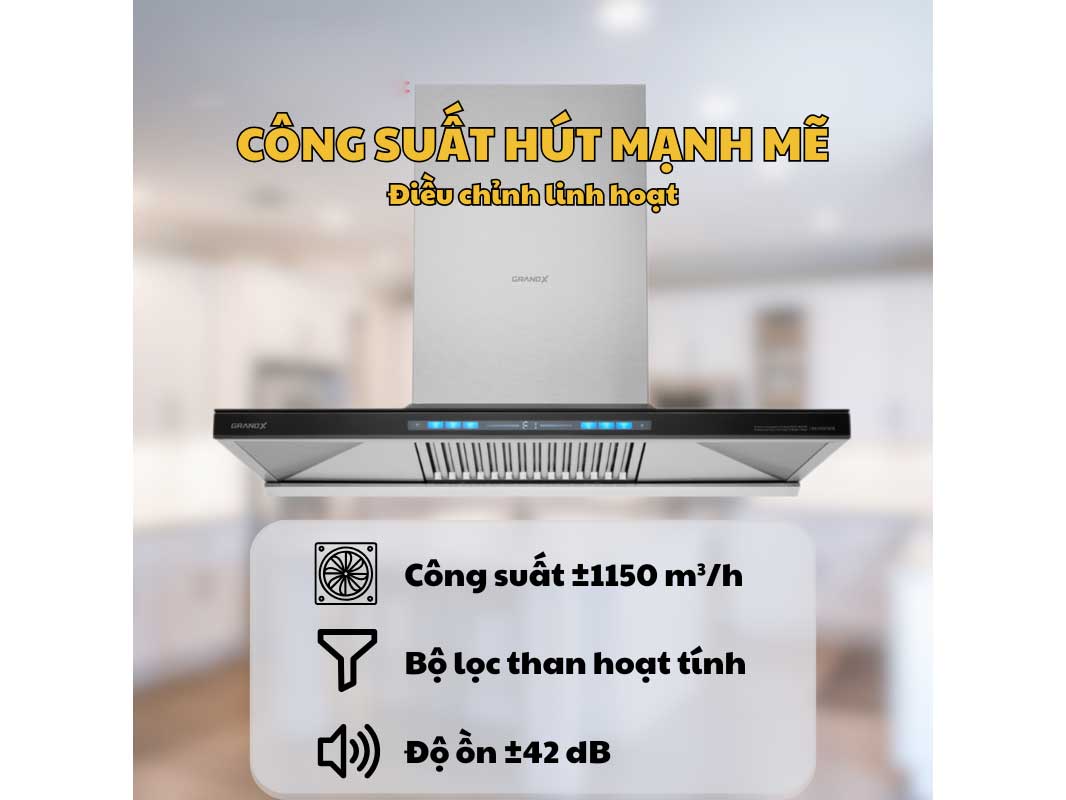 Máy hút mùi áp tường 