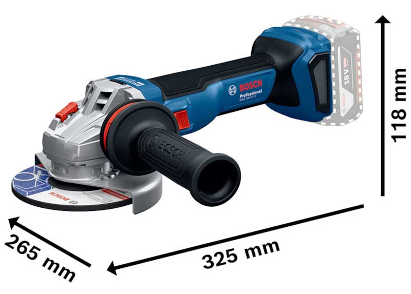 Máy mài góc Bosch GWS 18V-11 S 