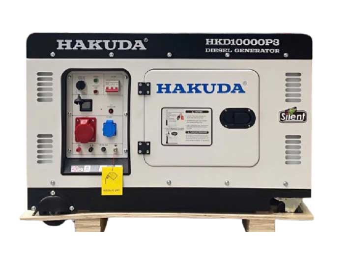 Máy phát điện chạy dầu Hakuda HKD10000P3 (10KW, 3 pha)