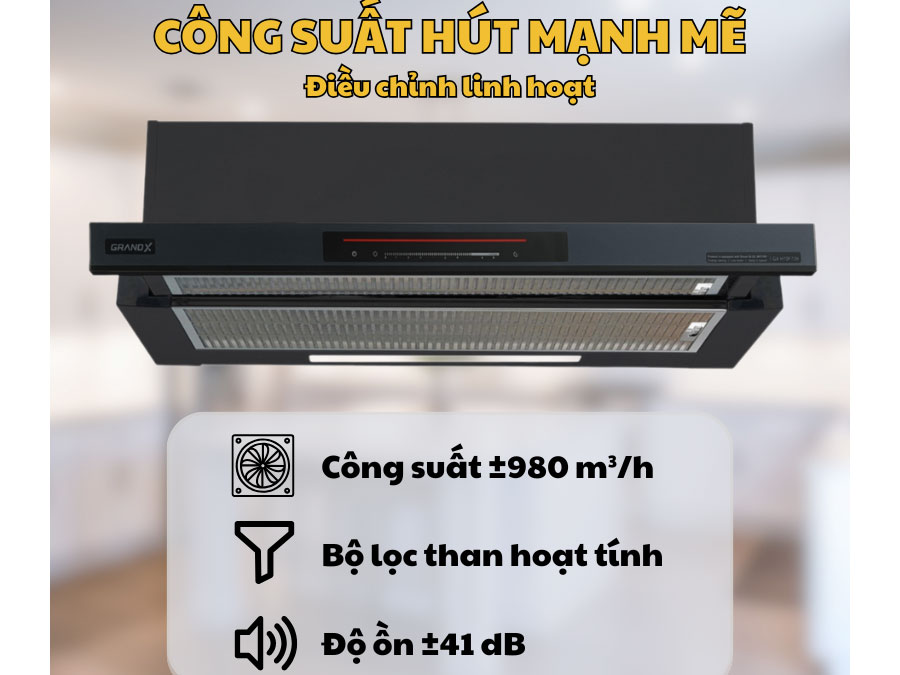 Máy hút mùi âm tủ  