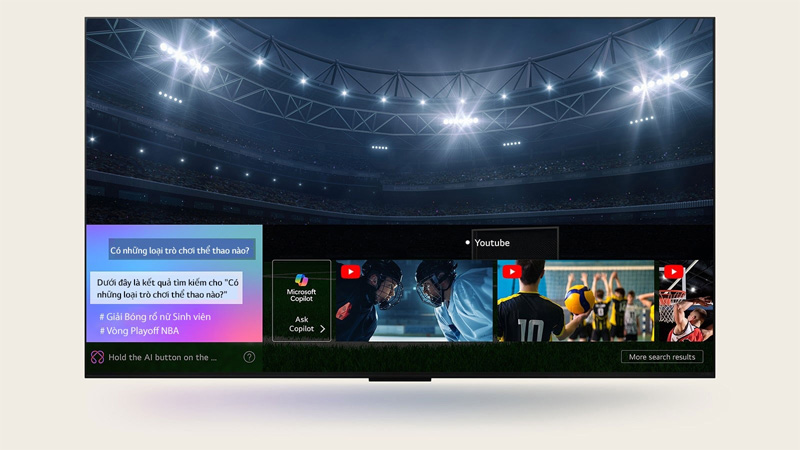 Tivi LG 43 inch 43NANO80ASA dùng hệ điều hành WebOS
