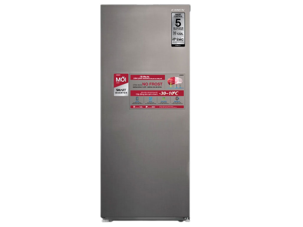 Tủ đông đứng Inverter Coex CF-4016IS (không đóng tuyết, 122 lít)