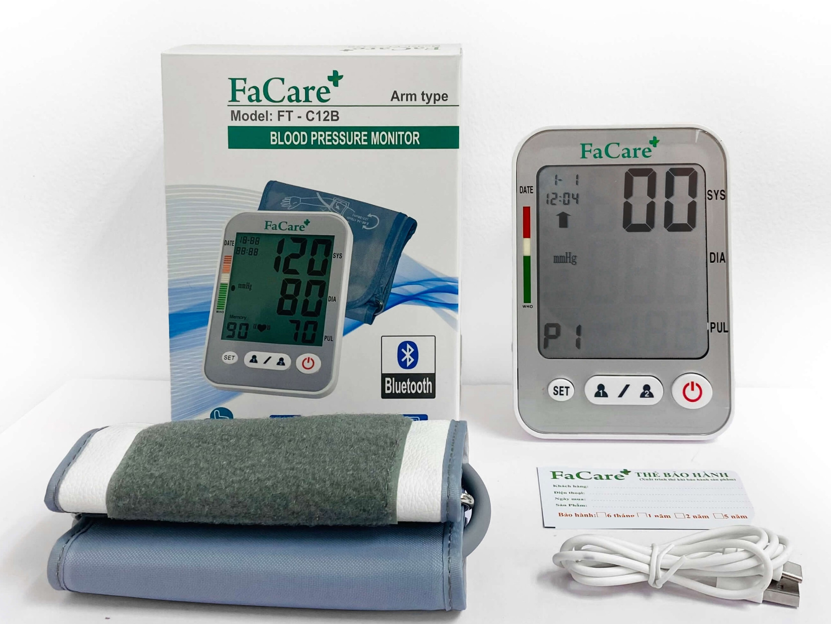 Máy đo huyết áp bắp tay FaCare FT-C12B