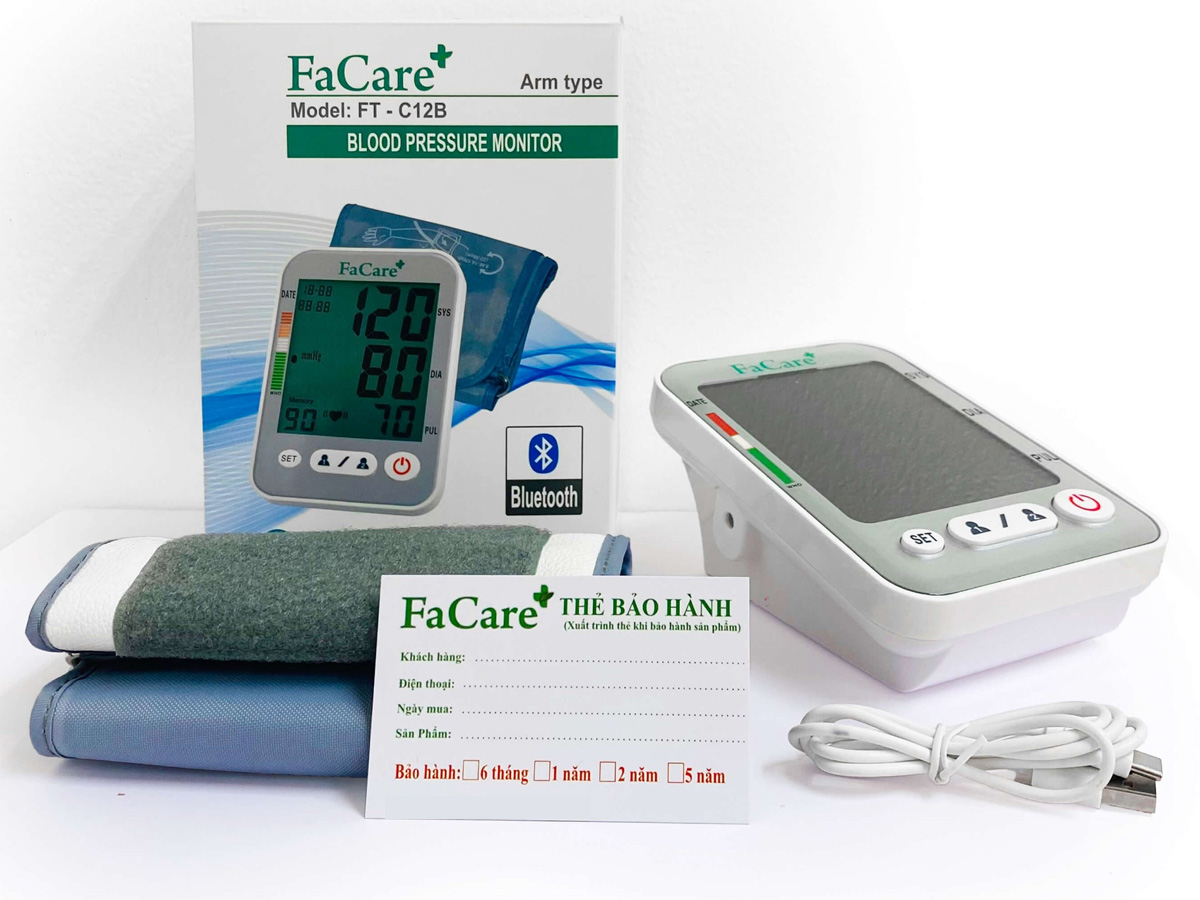 Máy đo huyết áp bắp tay FaCare 