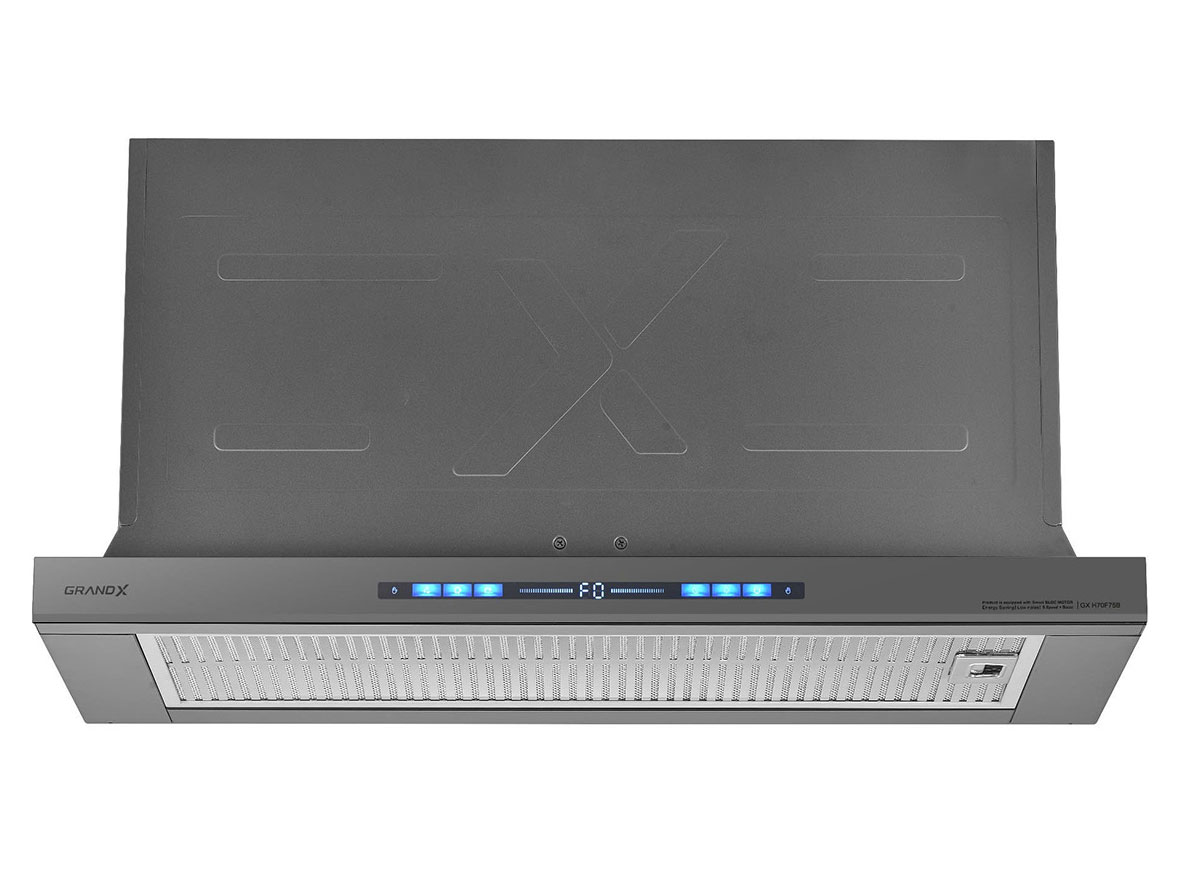 Máy hút mùi âm tủ, tự động mở cửa GrandX GX H70F75G