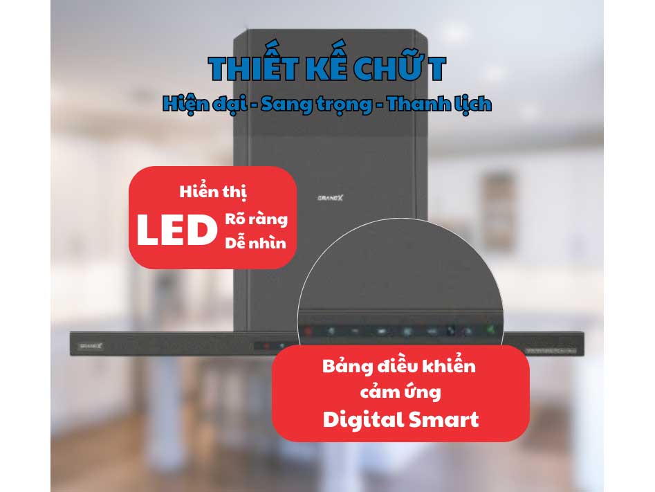 Máy hút mùi áp tường 