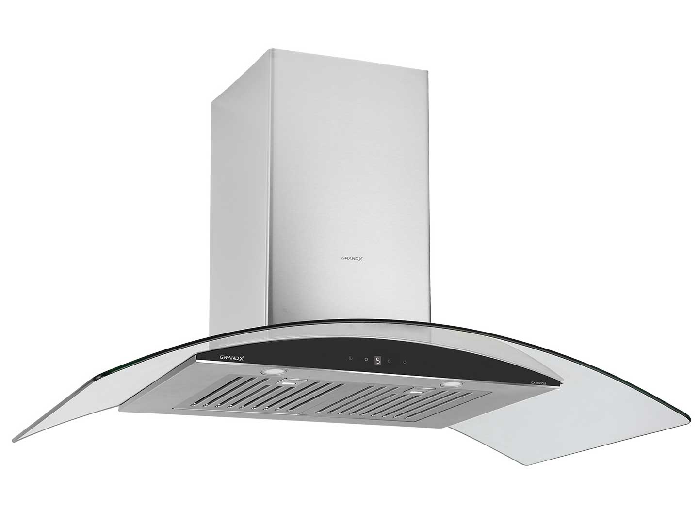 Máy hút mùi kính cong áp tường GrandX GX H70C62