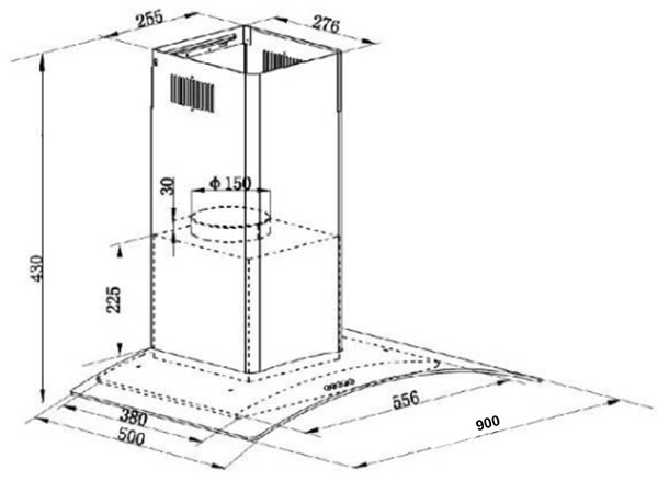 GrandX GX H90C62B