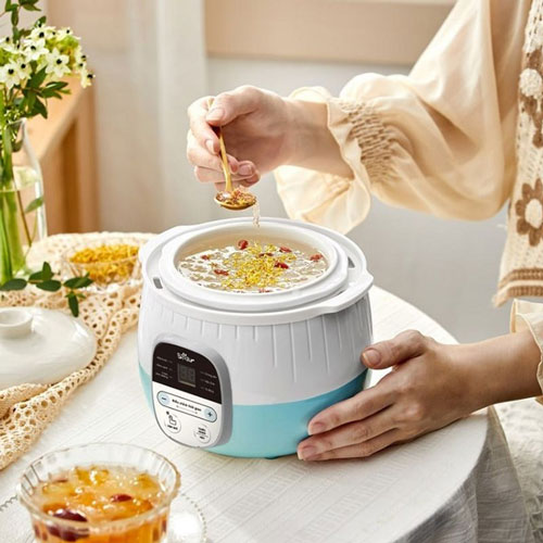 nồi nấu chậm 0,8 lít Bear SUBE001 có thiết kế đẹp