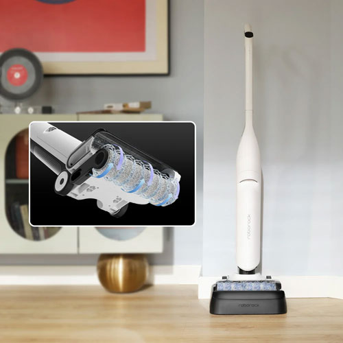 Máy hút bụi cầm tay Roborock Flexi Lite (WD3D3A) có chức năng làm sạch con lăn tự động