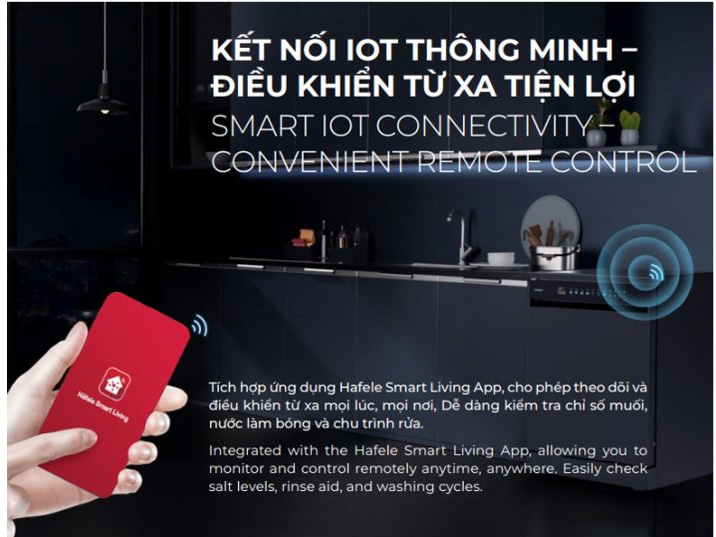 Máy rửa bát Hafele 
