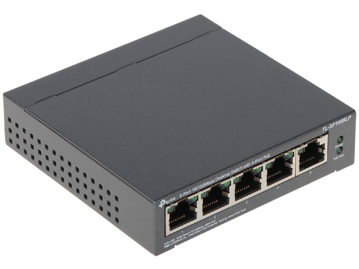 Switch PoE 5 cổng TP-Link TL-SF1005LP