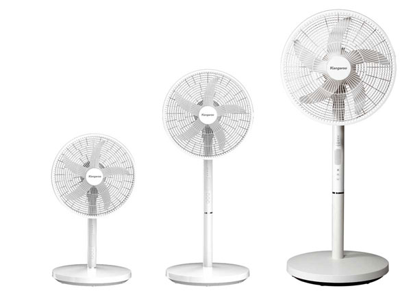 quạt tích điện Kangaroo KG739 có thể tùy chỉnh 3 mức chiều cao